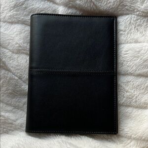 Franklin Covey Black Leather Planner